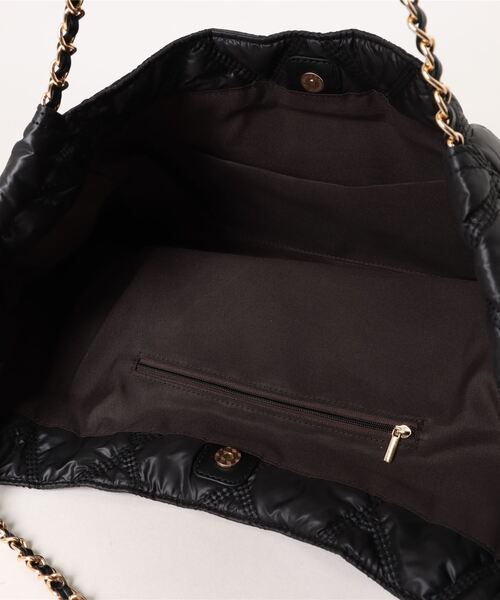 Bridget Birkin(ブリジットバーキン)の「キルティングゴールドチェーントートバッグ(846632)(トートバッグ・レディース・ブラック/ベージュ・ALL)」の5枚目の写真