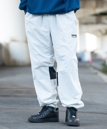 THRASHER（スラッシャー）の「【3】〔THRASHER/スラッシャー〕ナイロンワッシャー 裏メッシュ パイピング ワイドパンツ（その他パンツ・メンズ）」