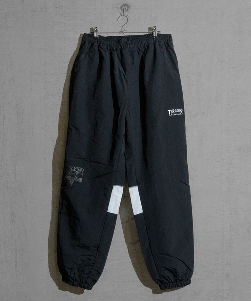 【新品未使用】BIG BILL × THRASHER コラボ 9分丈パンツ セール】【3】〔THRASHER/スラッシャー〕ナイロンワッシャー 裏