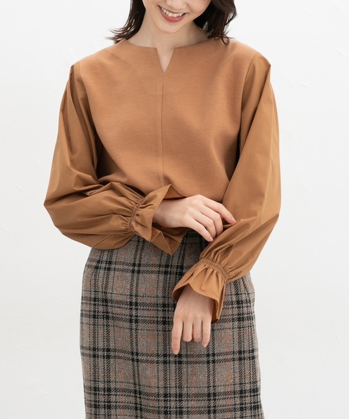 キーネックトップス（Tシャツ/カットソー）｜Honeys（ハニーズ）の