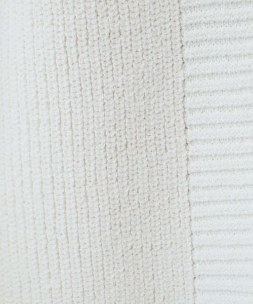 SHOO・LA・RUE（シューラルー）の「【洗える】ざっくり編みトッパーカーディガン（カーディガン/ボレロ・レディース・ワインレッド/アイボリー/ブラウン系/ブルー・00）」の13枚目の写真