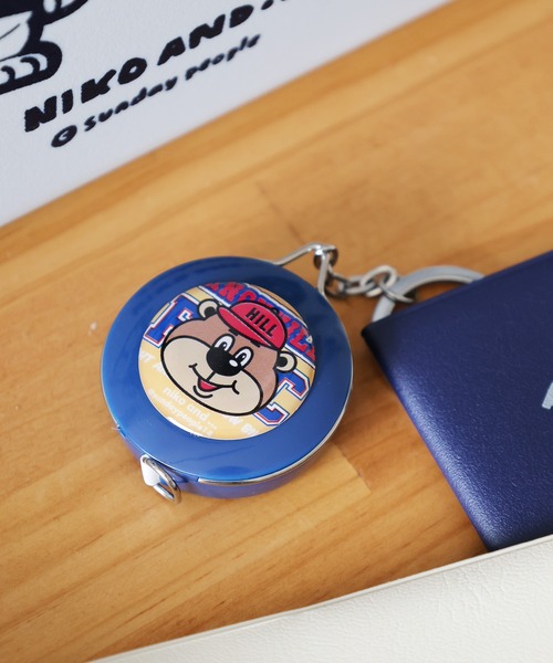 niko and...（ニコアンド）の「【BILLY(ビリー)】メジャーキーホルダー（キーホルダー・メンズ・イエロー/レッド/ブルー・0）」の2枚目の写真