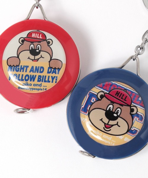 niko and...（ニコアンド）の「【BILLY(ビリー)】メジャーキーホルダー（キーホルダー・メンズ・イエロー/レッド/ブルー・0）」の8枚目の写真