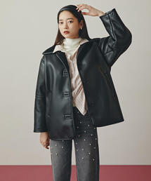 N.(N. Natural Beauty Basic) | ◆ボアボンディングジャケット(ブルゾン)