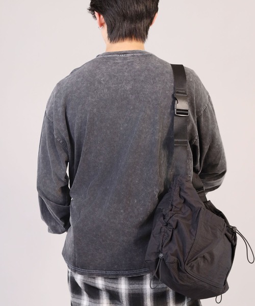 SPINNS（スピンズ）の「ナイロンショルダーバッグ（ショルダーバッグ・メンズ・ブラック・ONESIZE）」の5枚目の写真