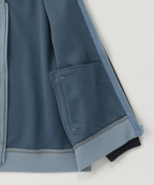 COMME CA ISM（コムサイズム）の「配色切り替えブルゾン（ブルゾン・キッズ・アイボリー/サックスブルー/ブラック・130cm/120cm/110cm/100cm/150cm/140cm）」の10枚目の写真