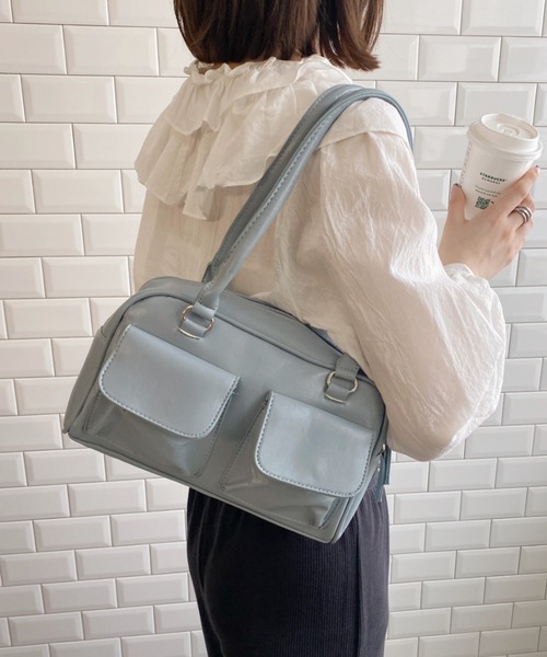 セール】フロント 2ポケット ハンドバッグ（ハンドバッグ）｜LOVALOT