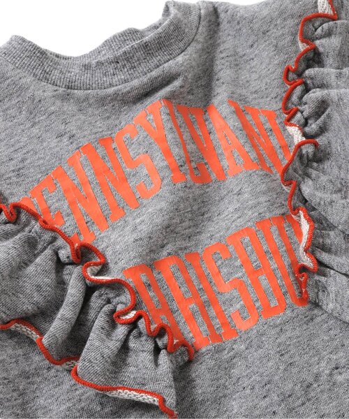 BREEZE（ブリーズ）の「【リンク】カレッジフリルワンピース（ワンピース・キッズ・アイボリー/グレー/ローズ・80/90/100/110/120/130/140）」の9枚目の写真