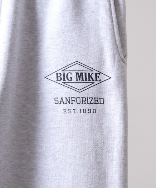 BIG MIKE(ビッグマイク)の「BIG MIKE ベーシックロゴ スウェットパンツ(スウェットパンツ・メンズ・アッシュグレー/ブラック・L/XL/M)」の12枚目の写真