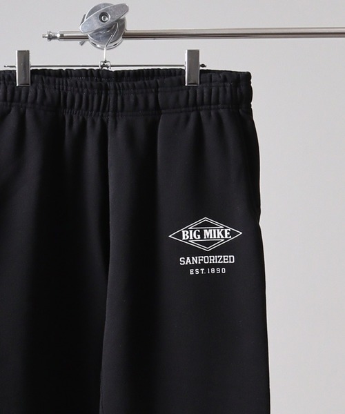 BIG MIKE(ビッグマイク)の「BIG MIKE ベーシックロゴ スウェットパンツ(スウェットパンツ・メンズ・アッシュグレー/ブラック・L/XL/M)」の6枚目の写真