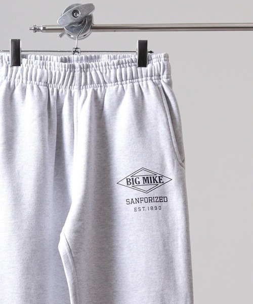BIG MIKE(ビッグマイク)の「BIG MIKE ベーシックロゴ スウェットパンツ(スウェットパンツ・メンズ・アッシュグレー/ブラック・L/XL/M)」の7枚目の写真