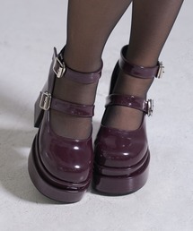 Diable baiser | ボリュームWベルトパンプス(パンプス)