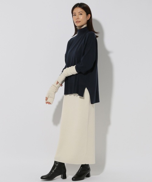 Elura（エルーラ）の「毛玉しらずナロースカート＜低身長サイズあり＞/133698（スカート・レディース・ホワイト/ダークネイビー/グリーン系その他4/ブラック/ブラウン系その他・MEDIUM/LARGE/FREE(S)）」の16枚目の写真