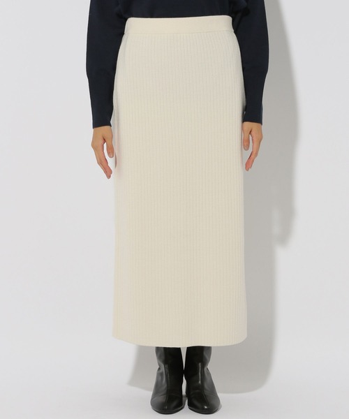 Elura（エルーラ）の「毛玉しらずナロースカート＜低身長サイズあり＞/133698（スカート・レディース・ホワイト/ダークネイビー/グリーン系その他4/ブラック/ブラウン系その他・MEDIUM/LARGE/FREE(S)）」の17枚目の写真