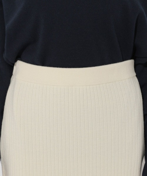 Elura（エルーラ）の「毛玉しらずナロースカート＜低身長サイズあり＞/133698（スカート・レディース・ホワイト/ダークネイビー/グリーン系その他4/ブラック/ブラウン系その他・MEDIUM/LARGE/FREE(S)）」の20枚目の写真