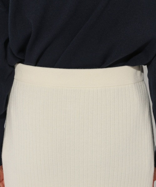 Elura（エルーラ）の「毛玉しらずナロースカート＜低身長サイズあり＞/133698（スカート・レディース・ホワイト/ダークネイビー/グリーン系その他4/ブラック/ブラウン系その他・MEDIUM/LARGE/FREE(S)）」の21枚目の写真