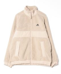 アディダス adidas ワーディングパック ルーズフィット ボアジャケット(ジェンダーニュートラル)