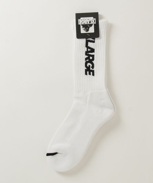 XLARGE（エクストララージ）の「【販売終了】STANDARD LOGO SOCKS（ソックス/靴下・メンズ・ブラック/ネイビー/ホワイト・ONE SIZE）」の14枚目の写真