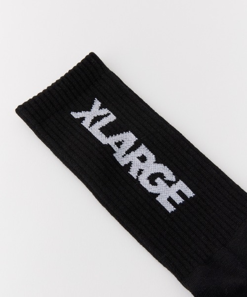 XLARGE（エクストララージ）の「【販売終了】STANDARD LOGO SOCKS（ソックス/靴下・メンズ・ブラック/ネイビー/ホワイト・ONE SIZE）」の12枚目の写真