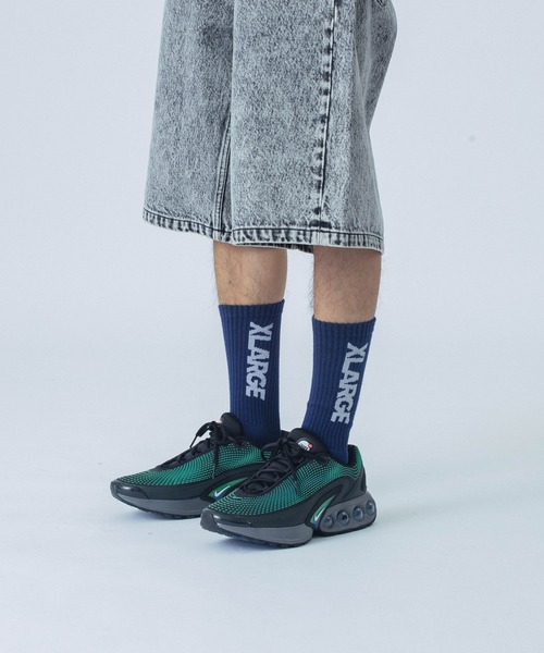 XLARGE（エクストララージ）の「【販売終了】STANDARD LOGO SOCKS（ソックス/靴下・メンズ・ブラック/ネイビー/ホワイト・ONE SIZE）」の7枚目の写真