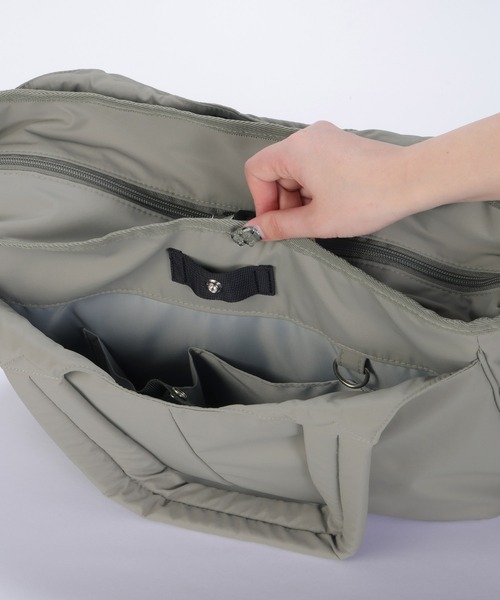 ママカル あおりトート トートバッグ マザーズバッグ 自立 2way