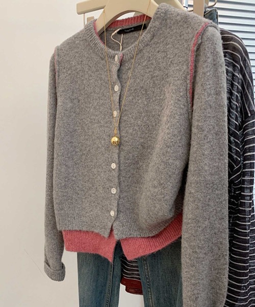 ﾊﾞｲｶﾗｰﾚｲﾔｰﾄﾞｶｰﾃﾞｨｶﾞﾝ（カーディガン/ボレロ）｜CADBURY（キャドバリー）