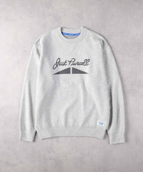 Right-on(ライトオン)の「【ジャックパーセル】ジャガードロゴニット(ニット/セーター・メンズ・ダークグレー/ネイビー/ホワイト/グレー・M/L)」の7枚目の写真