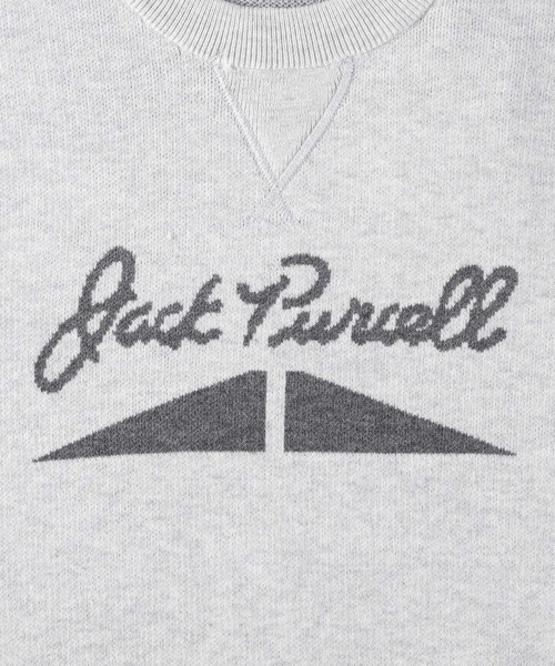 Right-on(ライトオン)の「【ジャックパーセル】ジャガードロゴニット(ニット/セーター・メンズ・ダークグレー/ネイビー/ホワイト/グレー・M/L)」の9枚目の写真