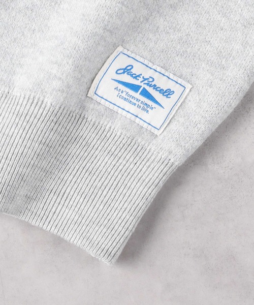 Right-on(ライトオン)の「【ジャックパーセル】ジャガードロゴニット(ニット/セーター・メンズ・ダークグレー/ネイビー/ホワイト/グレー・M/L)」の12枚目の写真