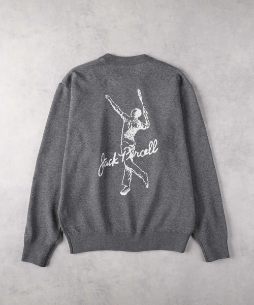 Right-on(ライトオン)の「【ジャックパーセル】ジャガードロゴニット(ニット/セーター・メンズ・ダークグレー/ネイビー/ホワイト/グレー・M/L)」の14枚目の写真