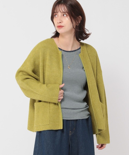 studio CLIP（スタディオクリップ）の「【吸湿発熱】アソートハイヒートコットンダブルフロントプルオーバー[プラスサイズあり]（Tシャツ/カットソー・レディース・その他2/その他1/ライトグレー/オフホワイト・ﾌﾘｰ(L)/MEDIUM/LARGE）」の6枚目の写真