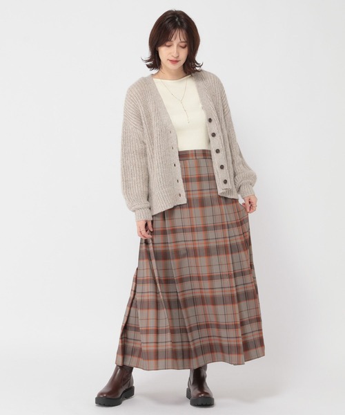 studio CLIP（スタディオクリップ）の「【吸湿発熱】アソートハイヒートコットンダブルフロントプルオーバー[プラスサイズあり]（Tシャツ/カットソー・レディース・その他2/その他1/ライトグレー/オフホワイト・ﾌﾘｰ(L)/MEDIUM/LARGE）」の10枚目の写真