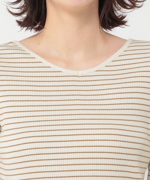 studio CLIP（スタディオクリップ）の「【吸湿発熱】アソートハイヒートコットンダブルフロントプルオーバー[プラスサイズあり]（Tシャツ/カットソー・レディース・その他2/その他1/ライトグレー/オフホワイト・ﾌﾘｰ(L)/MEDIUM/LARGE）」の17枚目の写真