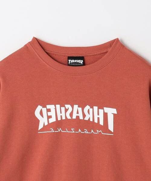 THRASHER(スラッシャー)の「【別注】<THRASHER>スウェット / キッズ 140cm-160cm(スウェット・キッズ・ブラック/オレンジ/コバルトブルー・L(160cm)/M(140-150cm))」の16枚目の写真