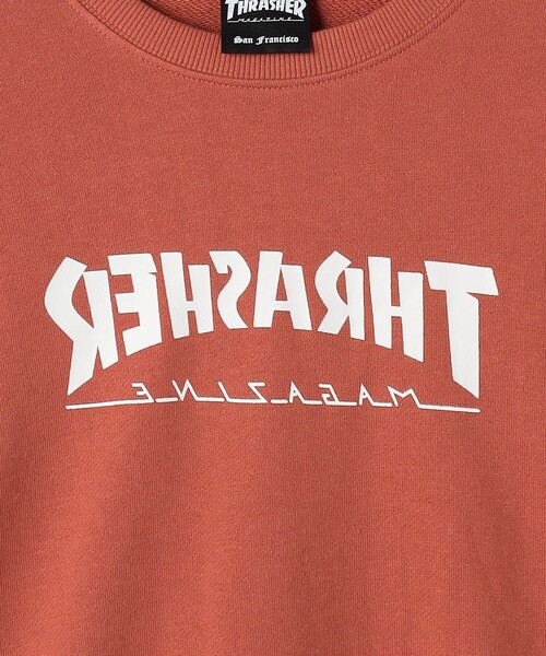 THRASHER(スラッシャー)の「【別注】<THRASHER>スウェット / キッズ 140cm-160cm(スウェット・キッズ・ブラック/オレンジ/コバルトブルー・L(160cm)/M(140-150cm))」の18枚目の写真