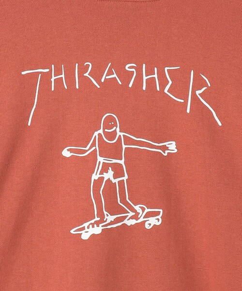 THRASHER(スラッシャー)の「【別注】<THRASHER>スウェット / キッズ 140cm-160cm(スウェット・キッズ・ブラック/オレンジ/コバルトブルー・L(160cm)/M(140-150cm))」の19枚目の写真