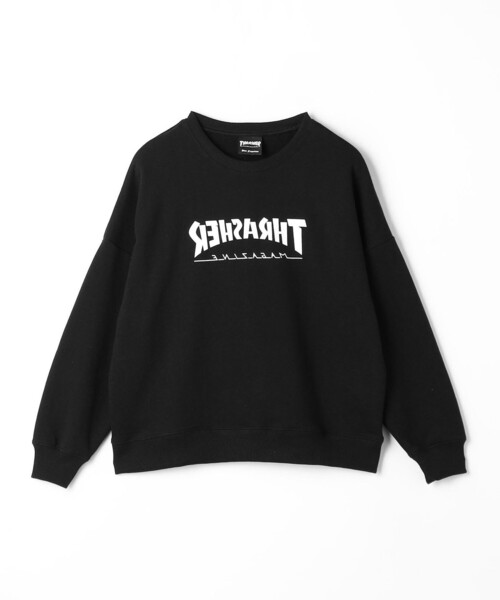 THRASHER(スラッシャー)の「【別注】<THRASHER>スウェット / キッズ 140cm-160cm(スウェット・キッズ・ブラック/オレンジ/コバルトブルー・L(160cm)/M(140-150cm))」の10枚目の写真