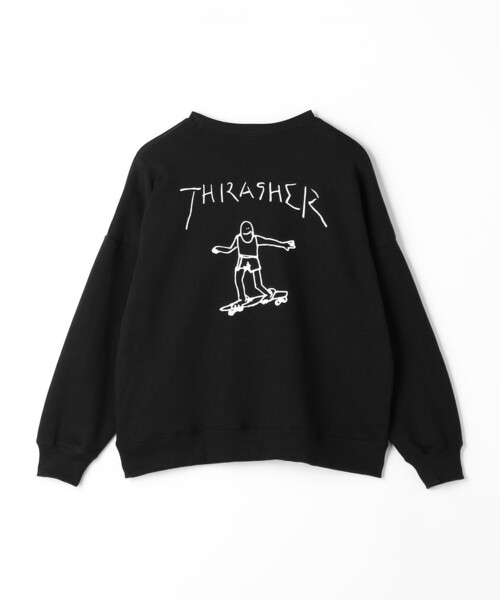 THRASHER(スラッシャー)の「【別注】<THRASHER>スウェット / キッズ 140cm-160cm(スウェット・キッズ・ブラック/オレンジ/コバルトブルー・L(160cm)/M(140-150cm))」の11枚目の写真