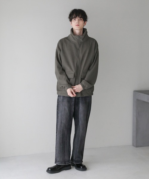 Buyer's Select/コーデュロイ×裏ボアボンディングBIGボリュームネック