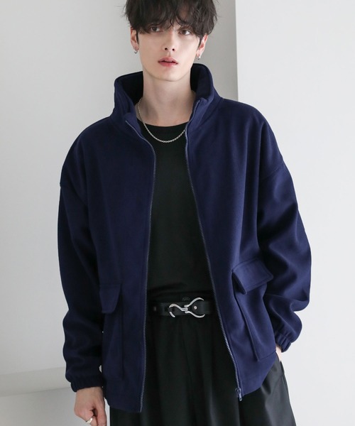 Buyer's Select/コーデュロイ×裏ボアボンディングBIGボリュームネック