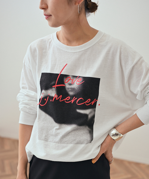 J.J. Mercer】<別注>プリントニットスウェット（FRAMeWORK（フレーム  