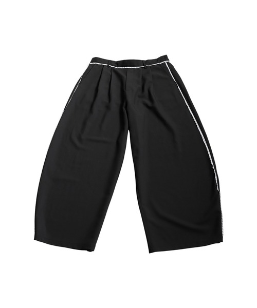 antiqua(アンティカ)の「切り替えパンツ(その他パンツ・レディース・ブラック/グレー・LARGE/MEDIUM)」の10枚目の写真