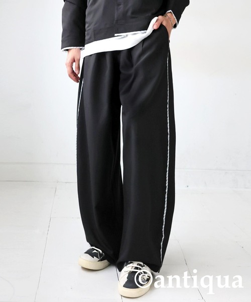 antiqua(アンティカ)の「切り替えパンツ(その他パンツ・レディース・ブラック/グレー・LARGE/MEDIUM)」の22枚目の写真