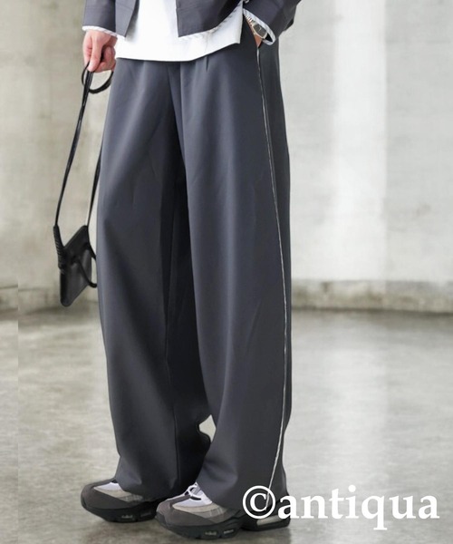antiqua(アンティカ)の「切り替えパンツ(その他パンツ・レディース・ブラック/グレー・LARGE/MEDIUM)」の20枚目の写真