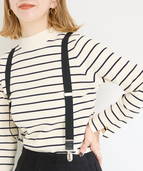 定価30000円 cygne ウエストギャザータックサスペンダーパンツ 杢グレー URBAN RESEARCH Sonny Label パンツ サスペンダー付きタック