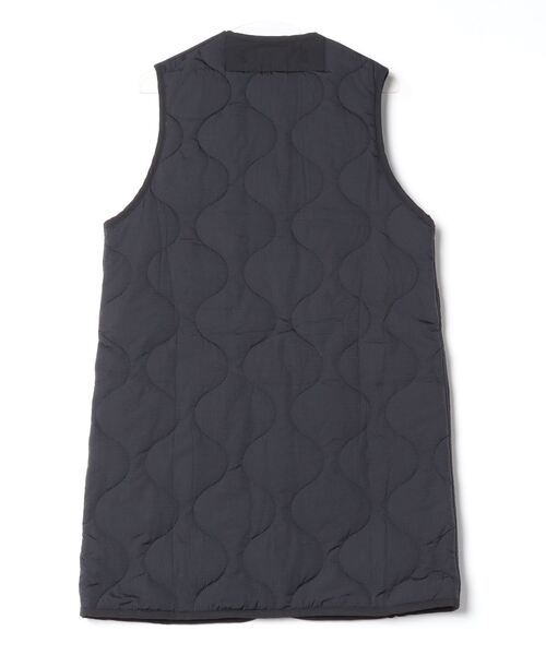 【セール】【T6】【HOUSTON women】WOMEN CUSTOM LINER LONG VEST / ウーマン カスタム ライナー ロングベスト 23HL046（ミリタリージャケット）｜HOUSTON（ヒューストン）