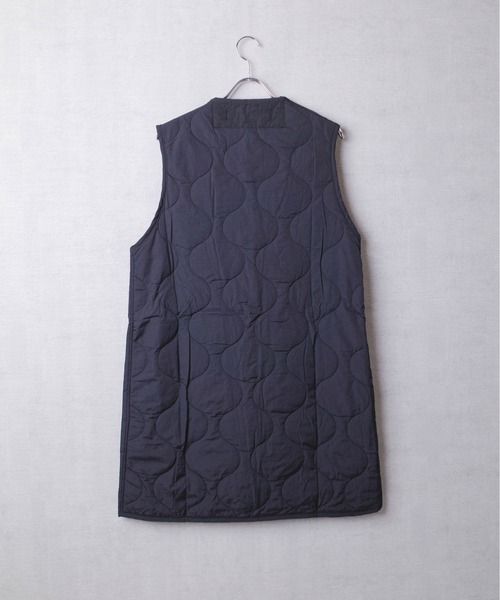 【セール】【T6】【HOUSTON women】WOMEN CUSTOM LINER LONG VEST / ウーマン カスタム ライナー ロングベスト 23HL046（ミリタリージャケット）｜HOUSTON（ヒューストン）
