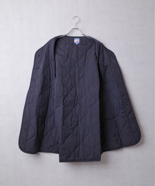 【セール】【T6】【HOUSTON women】WOMEN CUSTOM LINER LONG VEST / ウーマン カスタム ライナー ロングベスト 23HL046（ミリタリージャケット）｜HOUSTON（ヒューストン）