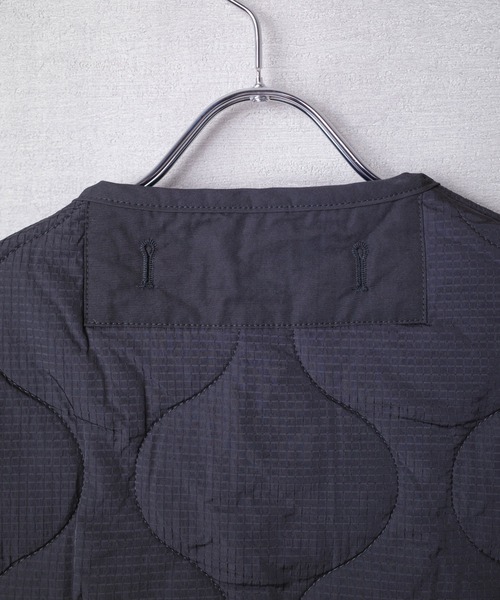 【セール】【T6】【HOUSTON women】WOMEN CUSTOM LINER LONG VEST / ウーマン カスタム ライナー ロングベスト 23HL046（ミリタリージャケット）｜HOUSTON（ヒューストン）