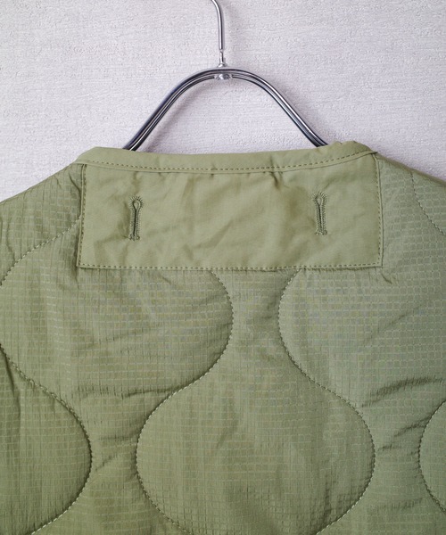 【セール】【T6】【HOUSTON women】WOMEN CUSTOM LINER LONG VEST / ウーマン カスタム ライナー ロングベスト 23HL046（ミリタリージャケット）｜HOUSTON（ヒューストン）